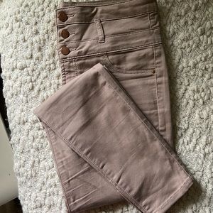 Dusty rose jeans